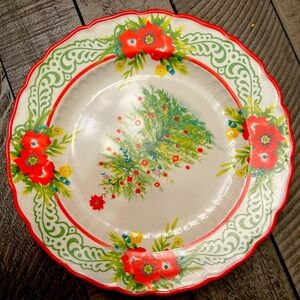 Holiday Cheer Salad plates- Pioneer Woman
